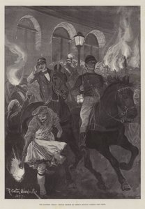 The Eastern Crisis, Prince George of Greece leaving Athens for Crete